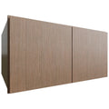 Fabuwood Allure Luxe Canyon Oak 30" W X 15" H X 24" D Double Door Wall Cabinet
