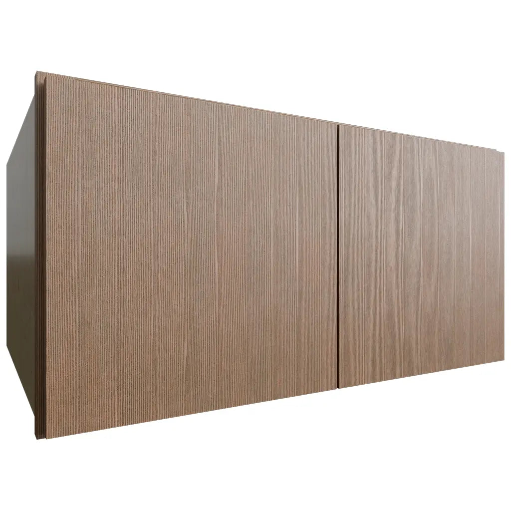 Fabuwood Allure Luxe Canyon Oak 30" W X 15" H X 24" D Double Door Wall Cabinet