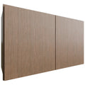 Fabuwood Allure Luxe Canyon Oak 30" W X 18" H X 12" D Double Door Wall Cabinet