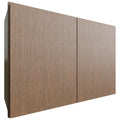 Fabuwood Allure Luxe Canyon Oak 30" W X 21" H X 12" D Double Door Wall Cabinet