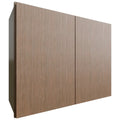 Fabuwood Allure Luxe Canyon Oak 30" W X 24" H X 12" D Double Door Wall Cabinet
