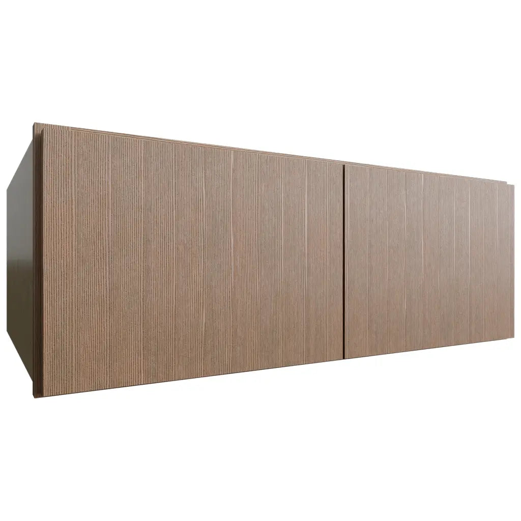 Fabuwood Allure Luxe Canyon Oak 33" W X 12" H X 24" D Double Door Wall Cabinet