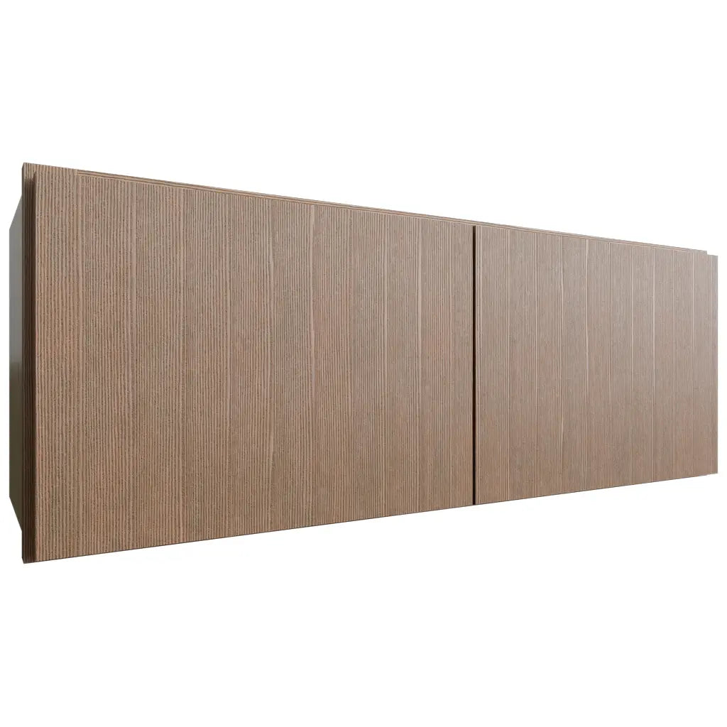 Fabuwood Allure Luxe Canyon Oak 33" W X 12" H X 12" D Double Door Wall Cabinet