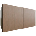 Fabuwood Allure Luxe Canyon Oak 33" W X 18" H X 24" D Double Door Wall Cabinet