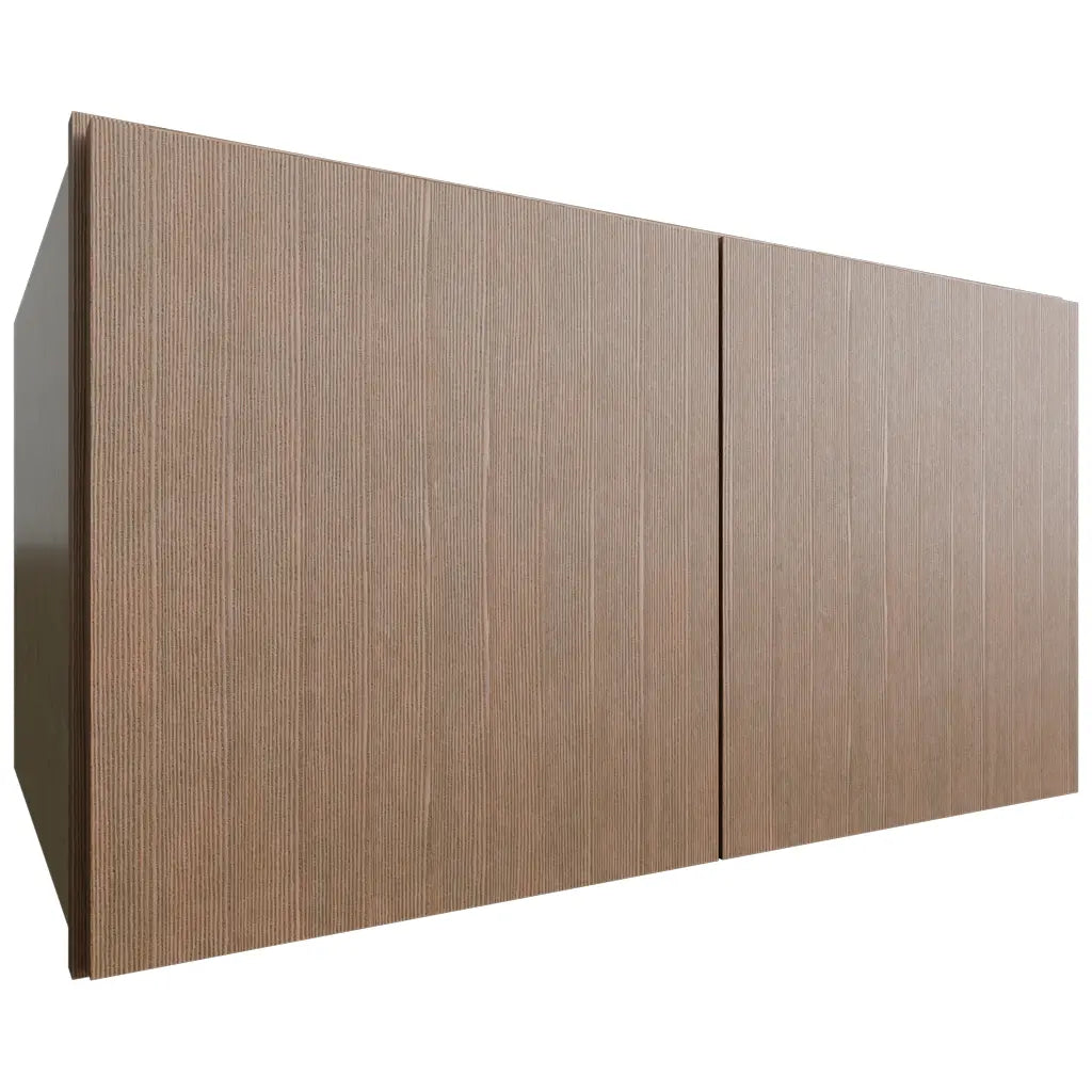 Fabuwood Allure Luxe Canyon Oak 33" W X 18" H X 24" D Double Door Wall Cabinet