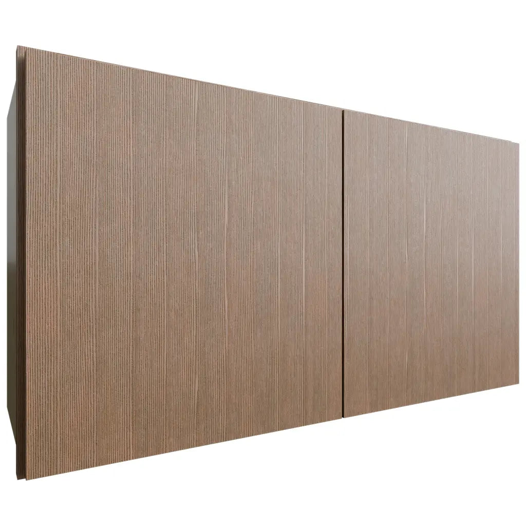 Fabuwood Allure Luxe Canyon Oak 33" W X 18" H X 12" D Double Door Wall Cabinet