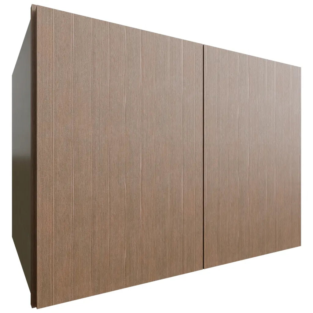 Fabuwood Allure Luxe Canyon Oak 33" W X 24" H X 24" D Double Door Wall Cabinet