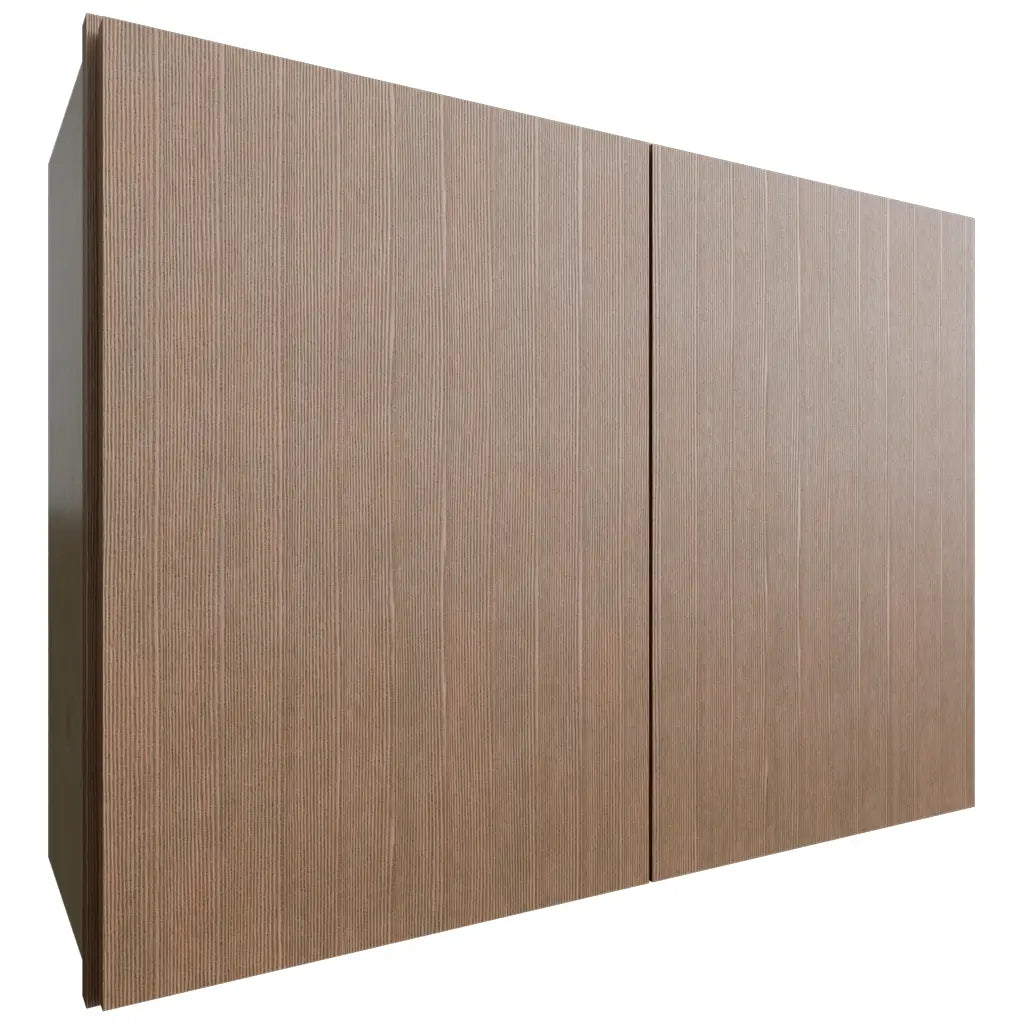 Fabuwood Allure Luxe Canyon Oak 33" W X 24" H X 12" D Double Door Wall Cabinet