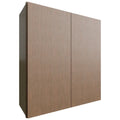 Fabuwood Allure Luxe Canyon Oak 33" W X 36" H X 12" D Double Door Wall Cabinet