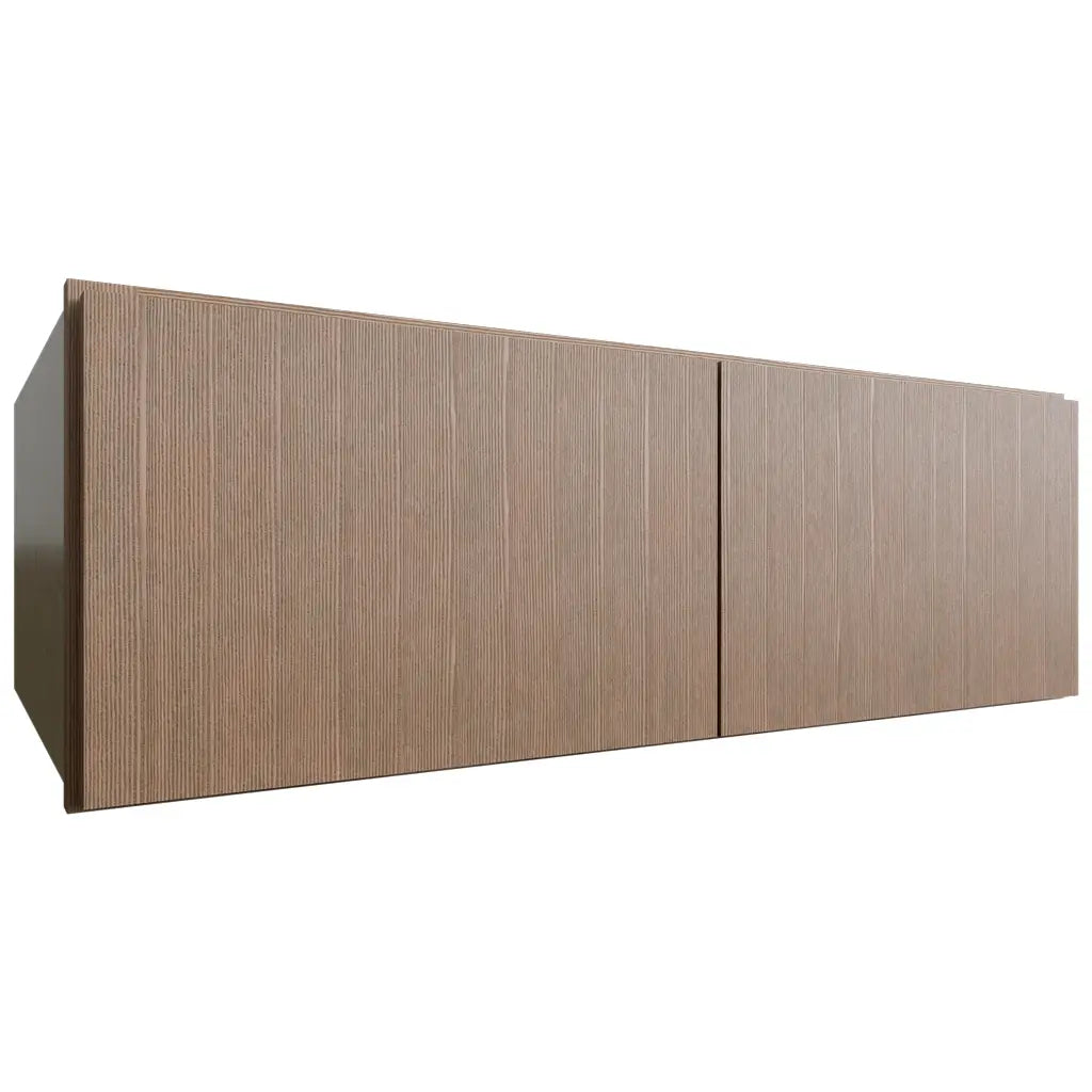 Fabuwood Allure Luxe Canyon Oak 36" W X 12" H X 24" D Double Door Wall Cabinet