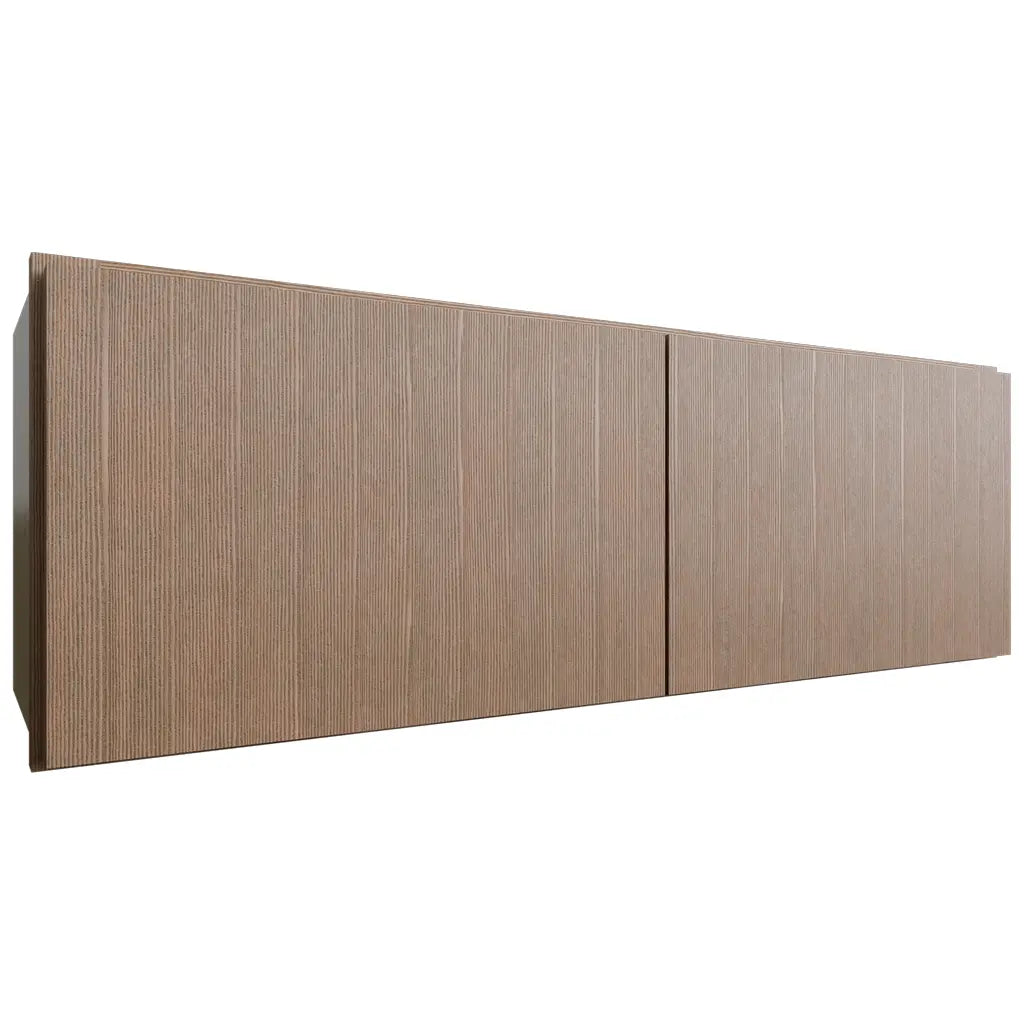 Fabuwood Allure Luxe Canyon Oak 36" W X 12" H X 12" D Double Door Wall Cabinet