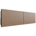 Fabuwood Allure Luxe Canyon Oak 36" W X 12" H X 12" D Double Door Wall Cabinet
