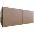Fabuwood Allure Luxe Canyon Oak 36" W X 15" H X 24" D Double Door Wall Cabinet