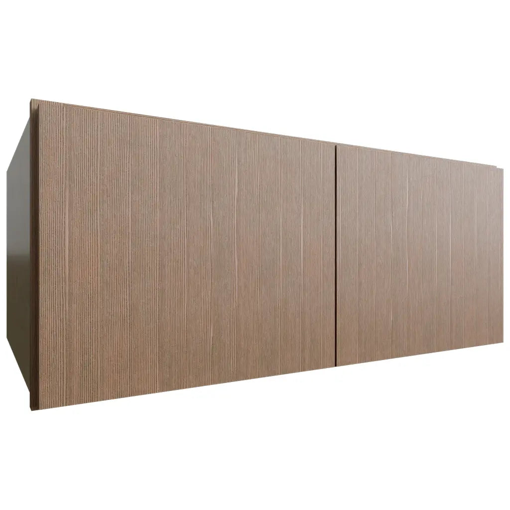 Fabuwood Allure Luxe Canyon Oak 36" W X 15" H X 24" D Double Door Wall Cabinet