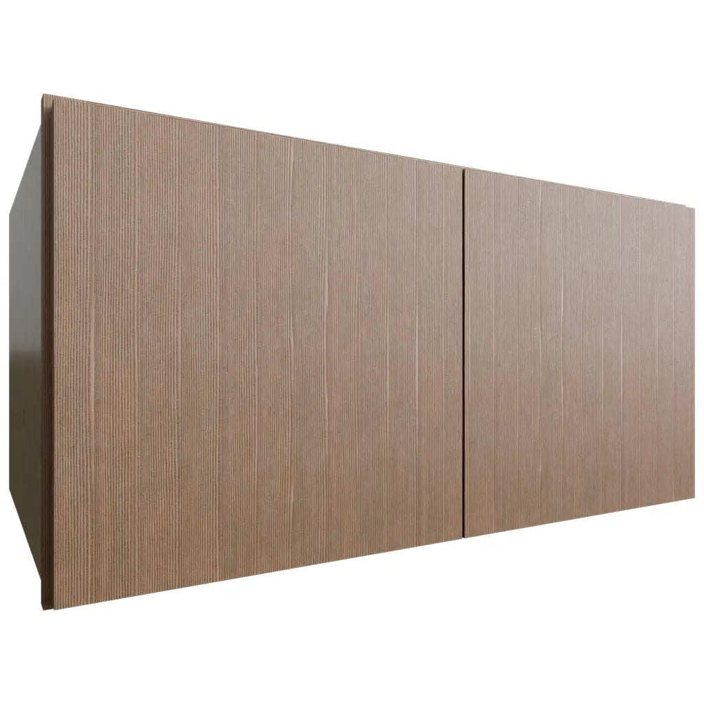 Fabuwood Allure Luxe Canyon Oak 36" W X 18" H X 24" D Double Door Wall Cabinet