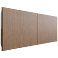 Fabuwood Allure Luxe Canyon Oak 36" W X 18" H X 12" D Double Door Wall Cabinet