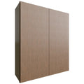 Fabuwood Allure Luxe Canyon Oak 36" W X 42" H X 12" D Double Door Wall Cabinet
