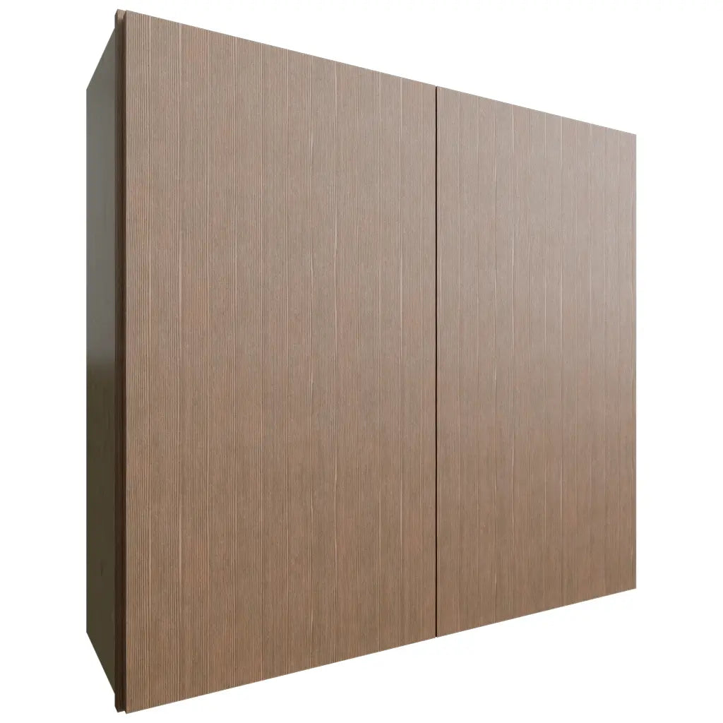 Fabuwood Allure Luxe Canyon Oak 39" W X 36" H X 12" D Double Door Wall Cabinet