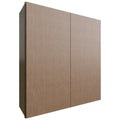 Fabuwood Allure Luxe Canyon Oak 39" W X 42" H X 12" D Double Door Wall Cabinet