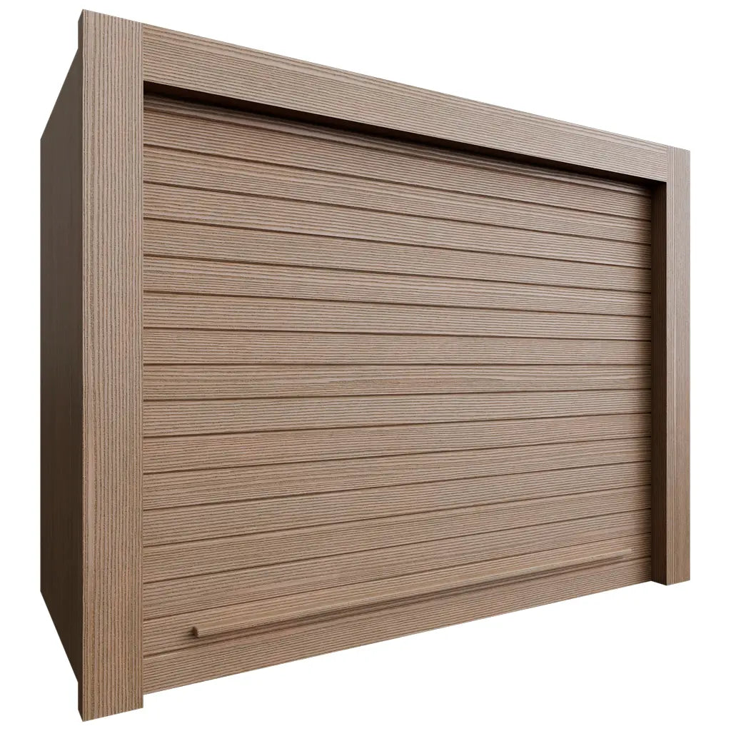 Fabuwood Allure Luxe Canyon Oak 24" W X 18" H X 12" D Wall Appliance Garage Cabinet