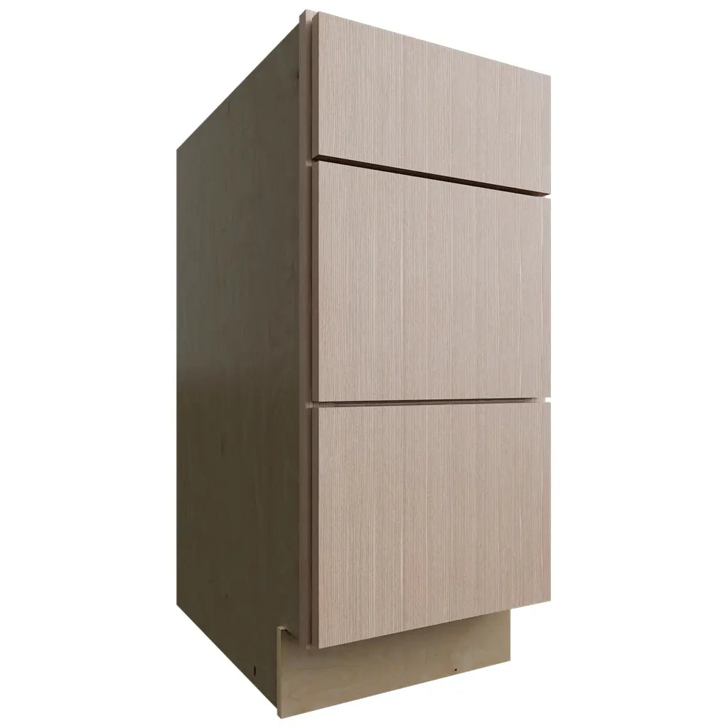 Fabuwood Allure Luxe Desert Oak 15" W X 34 1/2" H X 24" D 3 Drawer Base Cabinet