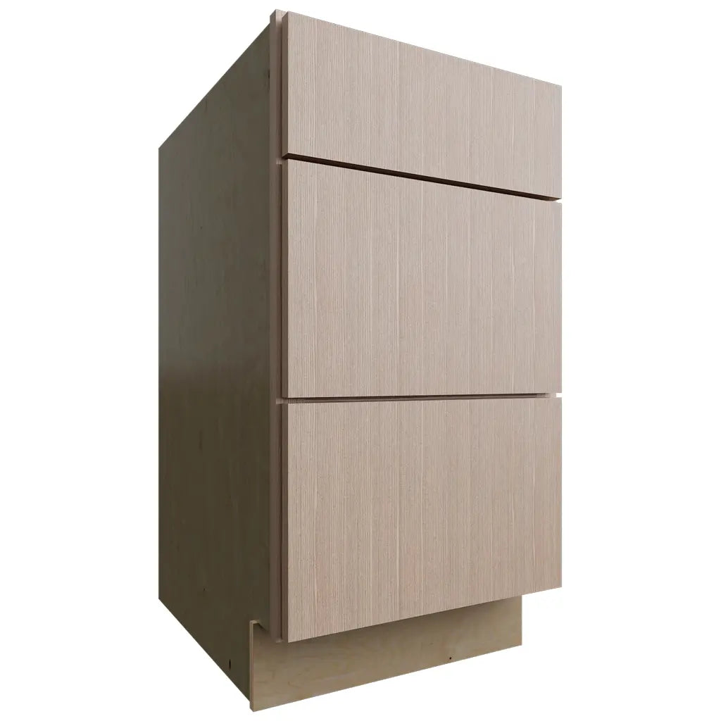 Fabuwood Allure Luxe Desert Oak 18" W X 34 1/2" H X 24" D 3 Drawer Base Cabinet