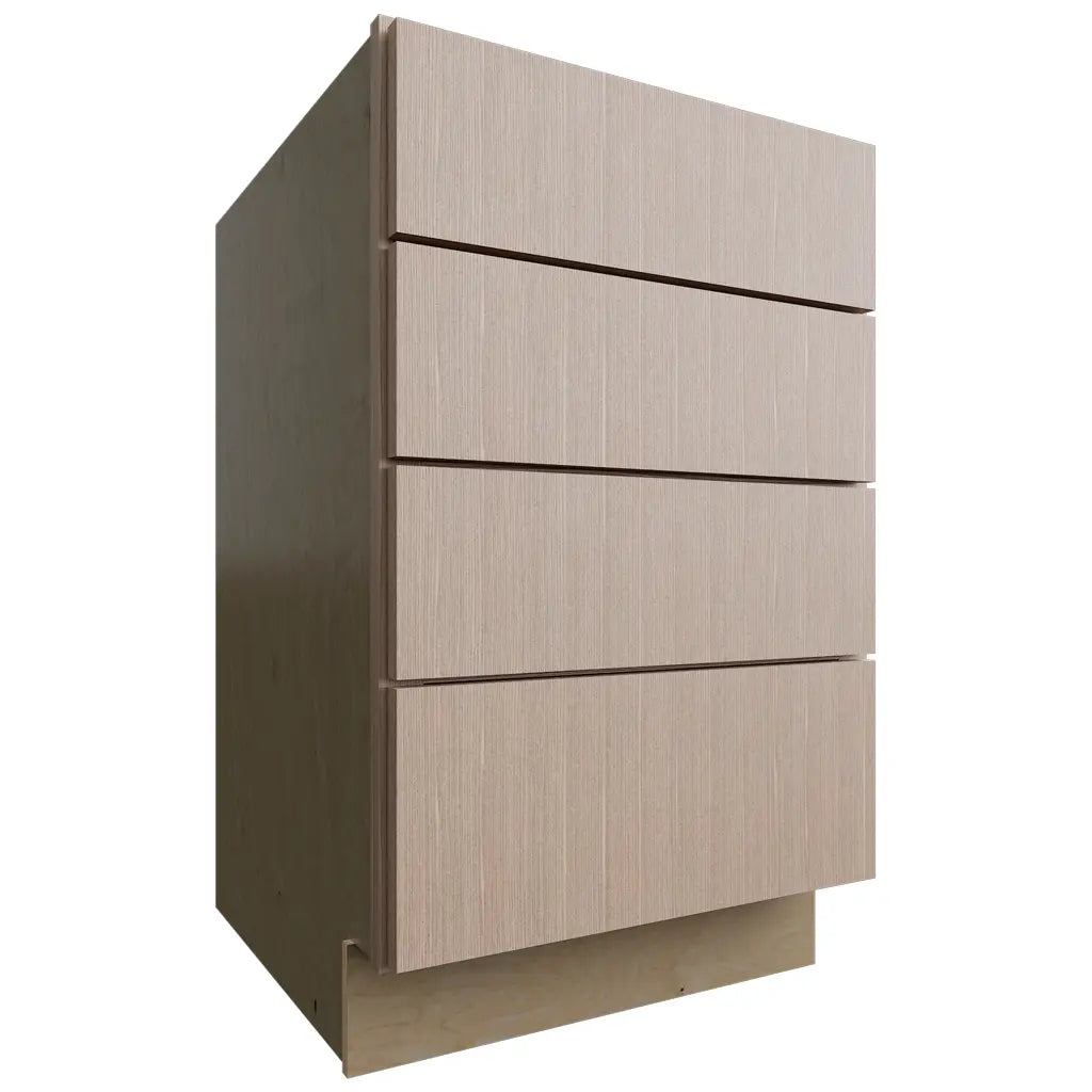 Fabuwood Allure Luxe Desert Oak 21" W X 34 1/2" H X 24" D 4 Drawer Base Cabinet