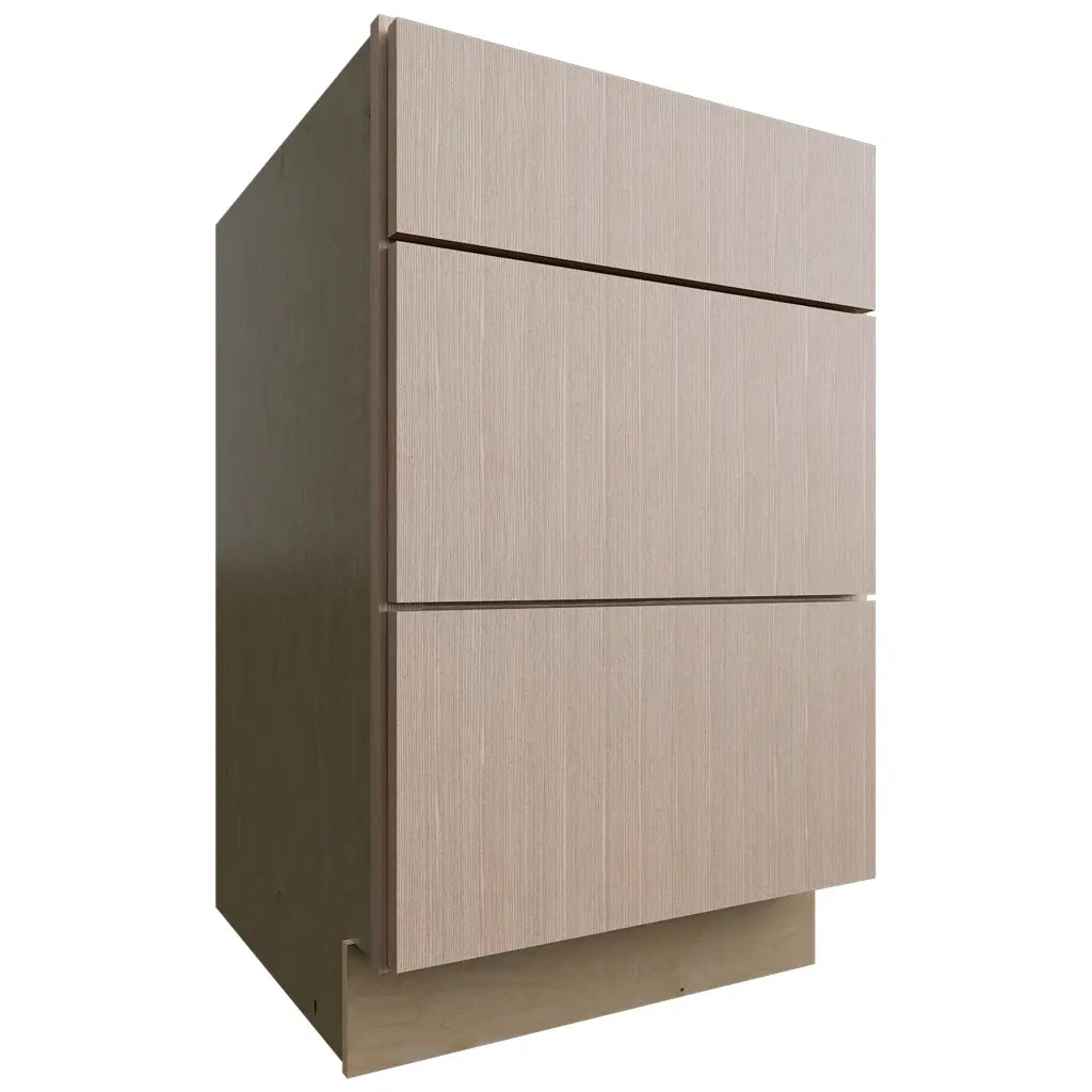 Fabuwood Allure Luxe Desert Oak 21" W X 34 1/2" H X 24" D 3 Drawer Base Cabinet