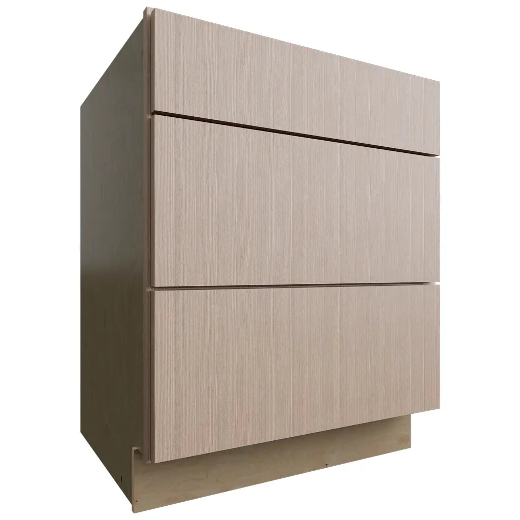Fabuwood Allure Luxe Desert Oak 27" W X 34 1/2" H X 24" D 3 Drawer Base Cabinet