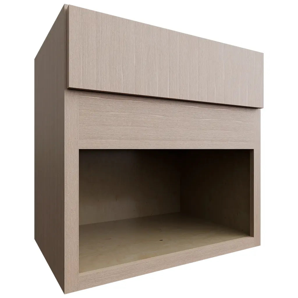 Fabuwood Allure Luxe Desert Oak 30" W X 30" H X 21" D Wall Microwave Cabinet