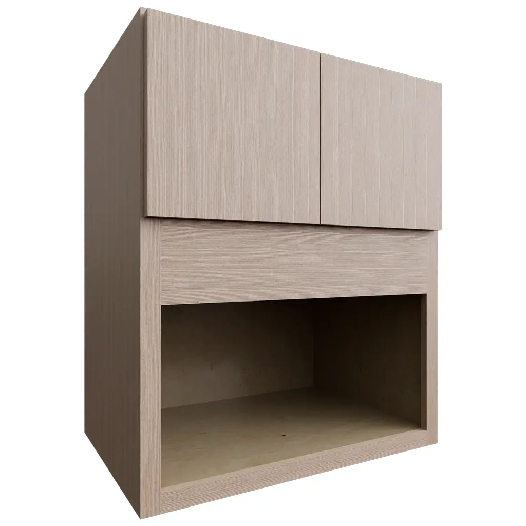Fabuwood Allure Luxe Desert Oak 30" W X 36" H X 21" D Microwave Cabinet