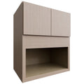 Fabuwood Allure Luxe Desert Oak 30" W X 36" H X 21" D Microwave Cabinet