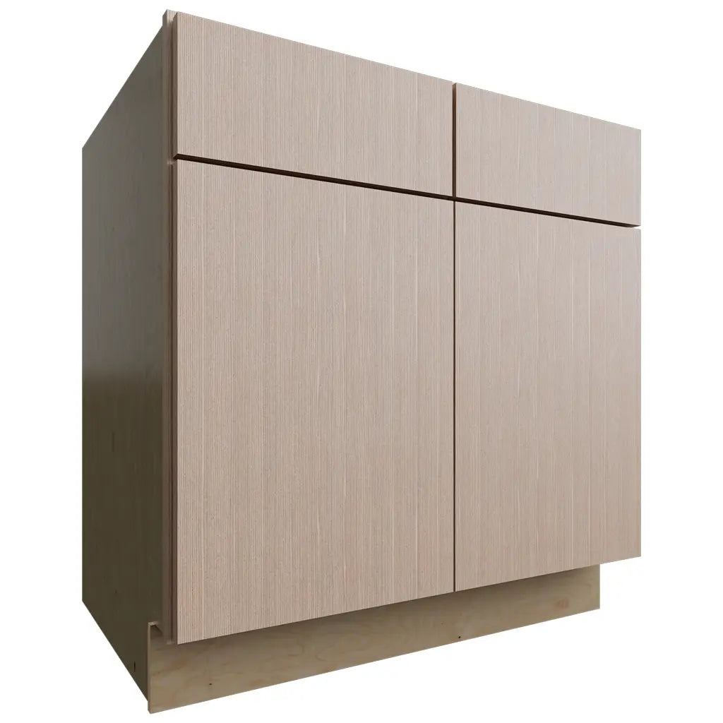 Fabuwood Allure Luxe Desert Oak 33" W X 34 1/2" H X 24" D Double Door Sink Base Cabinet