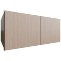 Fabuwood Allure Luxe Desert Oak 33" W X 15" H X 24" D Double Door Wall Cabinet