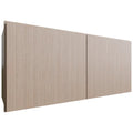 Fabuwood Allure Luxe Desert Oak 33" W X 15" H X 12" D Double Door Wall Cabinet