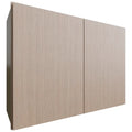 Fabuwood Allure Luxe Desert Oak 33" W X 24" H X 12" D Double Door Wall Cabinet