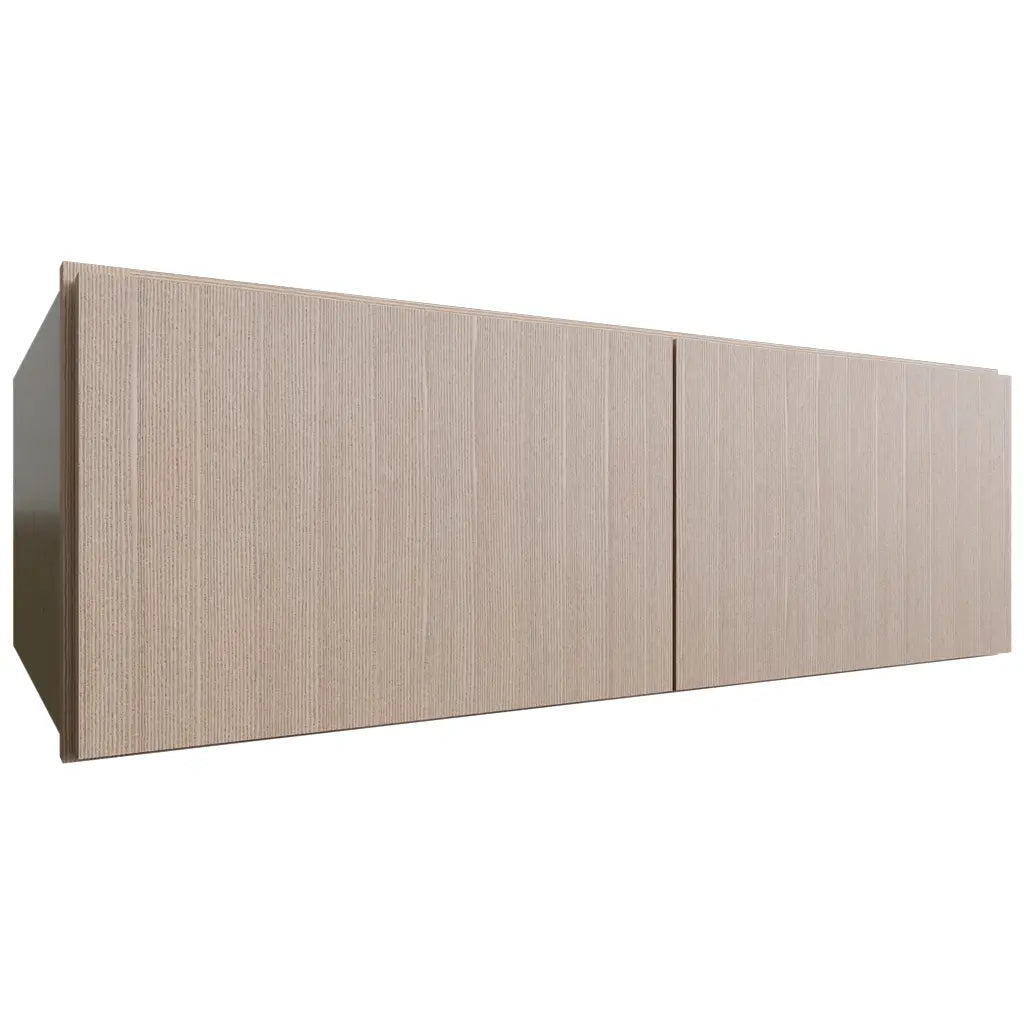 Fabuwood Allure Luxe Desert Oak 36" W X 12" H X 24" D Double Door Wall Cabinet
