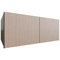 Fabuwood Allure Luxe Desert Oak 36" W X 15" H X 24" D Double Door Wall Cabinet