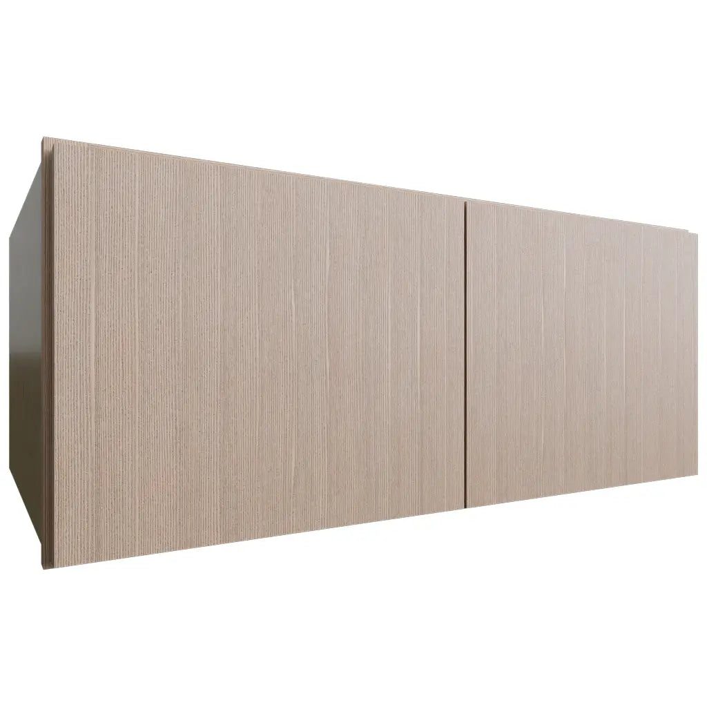 Fabuwood Allure Luxe Desert Oak 36" W X 15" H X 24" D Double Door Wall Cabinet
