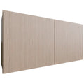 Fabuwood Allure Luxe Desert Oak 36" W X 18" H X 12" D Double Door Wall Cabinet