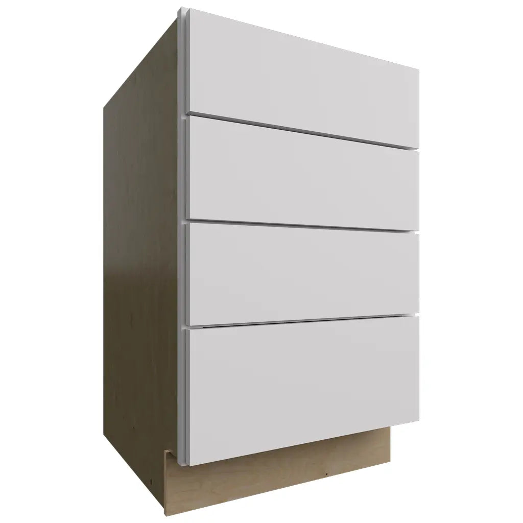 Fabuwood Allure Luxe Frost 21" W X 34 1/2" H X 24" D 4 Drawer Base Cabinet