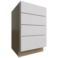 Fabuwood Allure Luxe Frost 21" W X 34 1/2" H X 24" D 4 Drawer Base Cabinet