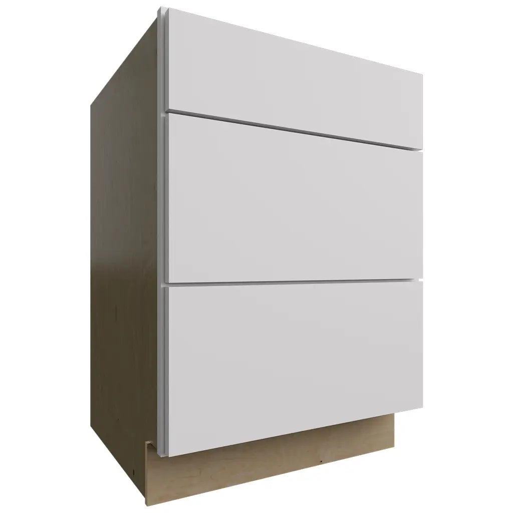 Fabuwood Allure Luxe Frost 24" W X 34 1/2" H X 24" D 3 Drawer Base Cabinet