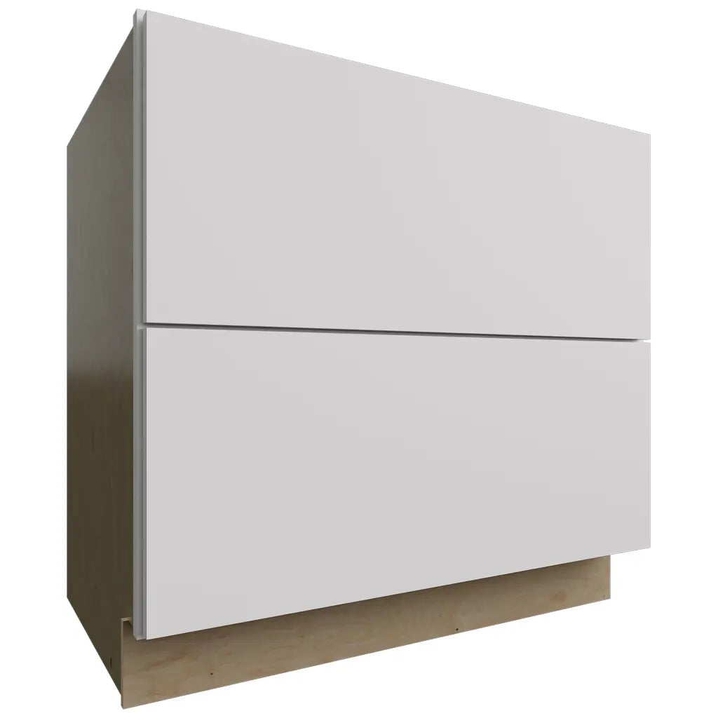 Fabuwood Allure Luxe Frost 36" W X 34 1/2" H X 24" D 2 Drawer Base Cabinet
