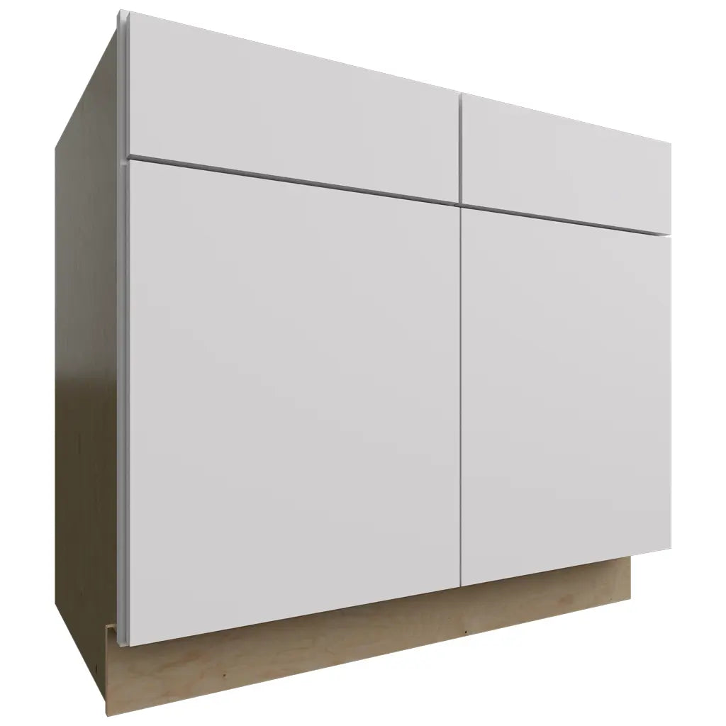 Fabuwood Allure Luxe Frost 39" W X 34 1/2" H X 24" D Double Door Sink Base Cabinet
