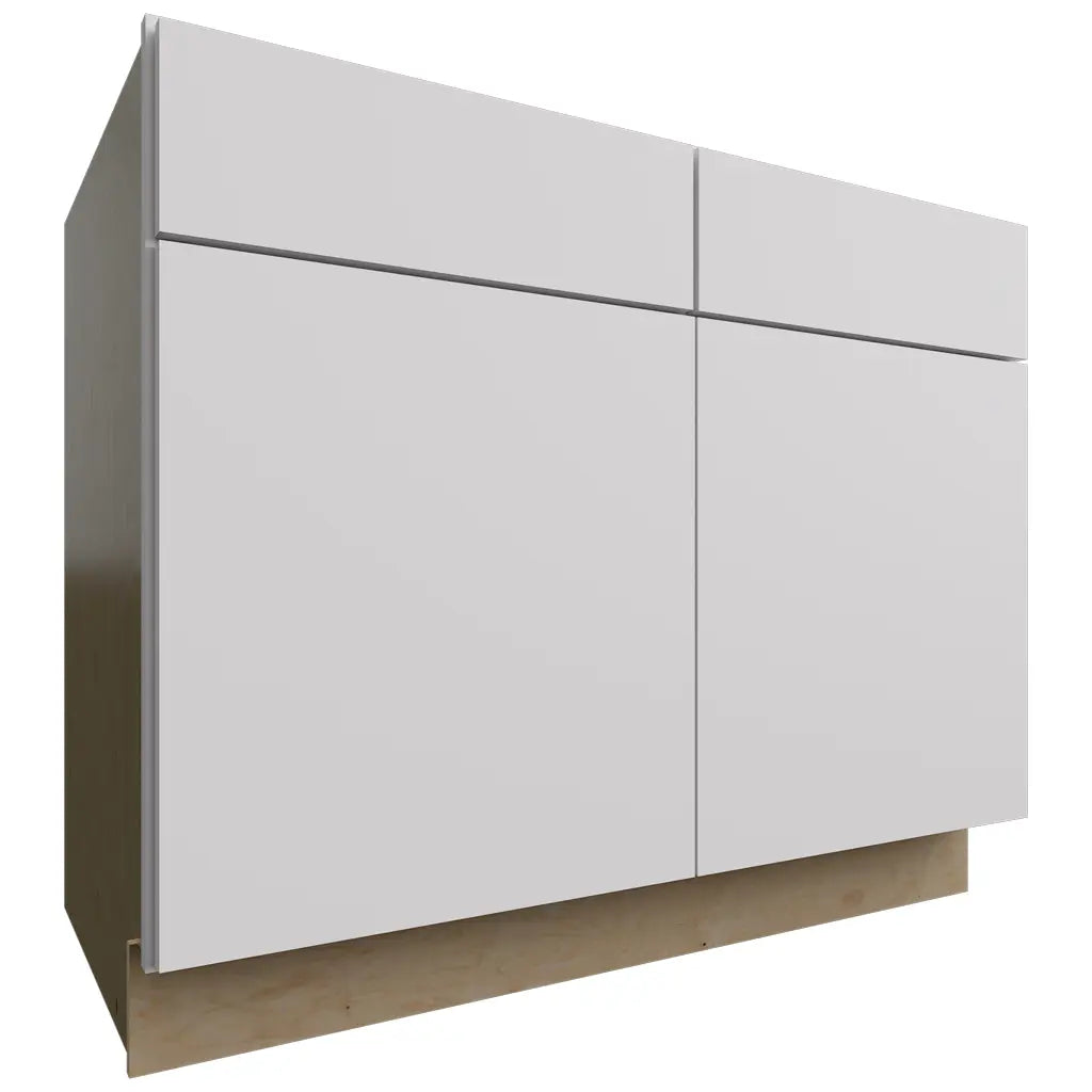 Fabuwood Allure Luxe Frost 42" W X 34 1/2" H X 24" D Double Door Sink Base Cabinet