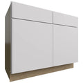 Fabuwood Allure Luxe Frost 42" W X 34 1/2" H X 24" D Double Door Sink Base Cabinet