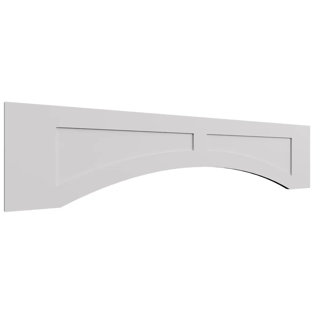 Fabuwood Allure Luxe Frost 54" W X 12" H Arched-Raised Panel