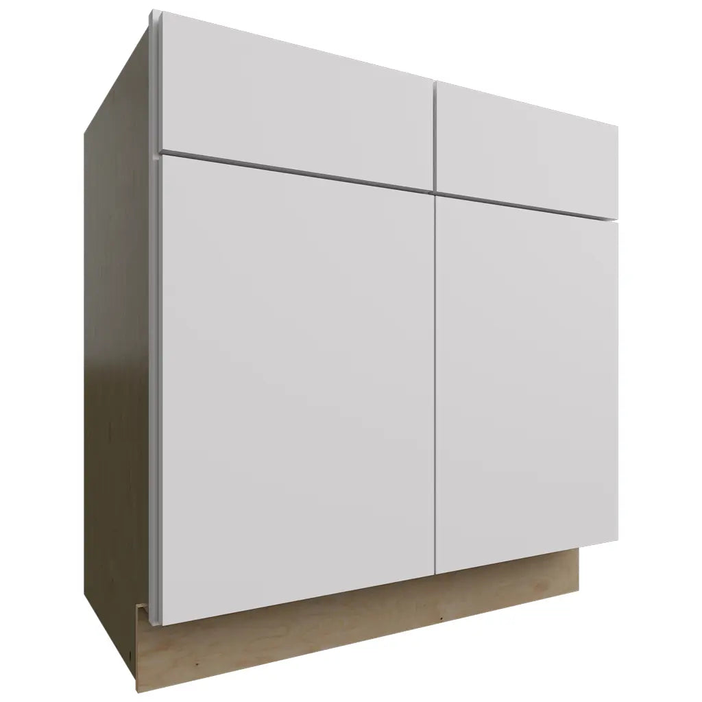 Fabuwood Allure Luxe Frost 33" W X 34 1/2" H X 21" D Vanity Sink Base Cabinet