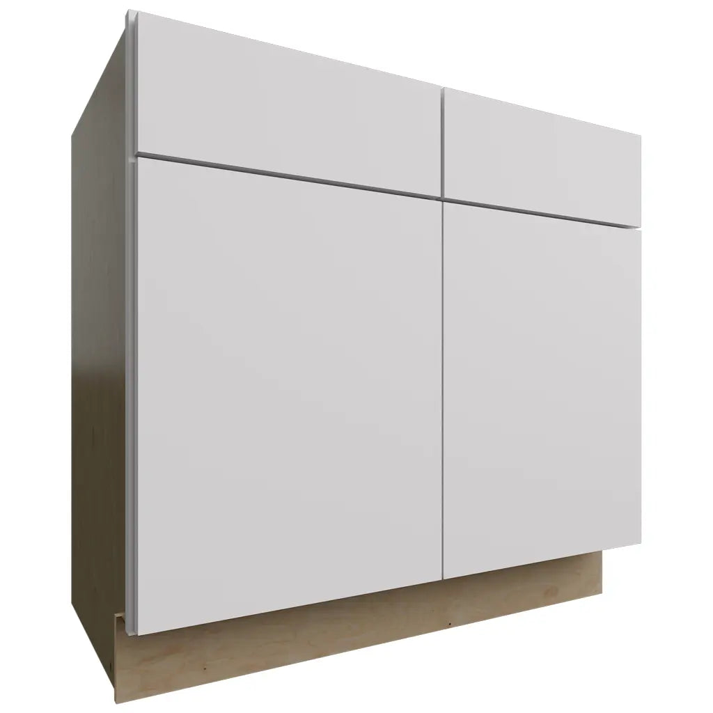 Fabuwood Allure Luxe Frost 36" W X 34 1/2" H X 21" D Vanity Sink Base Cabinet